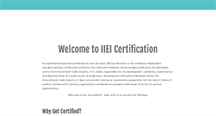 Desktop Screenshot of iiei.org